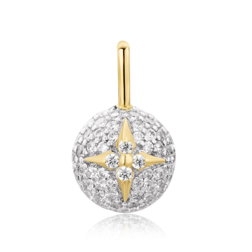 
                      
                        CHM Gold Pavé Star Sphere Charm
                      
                    