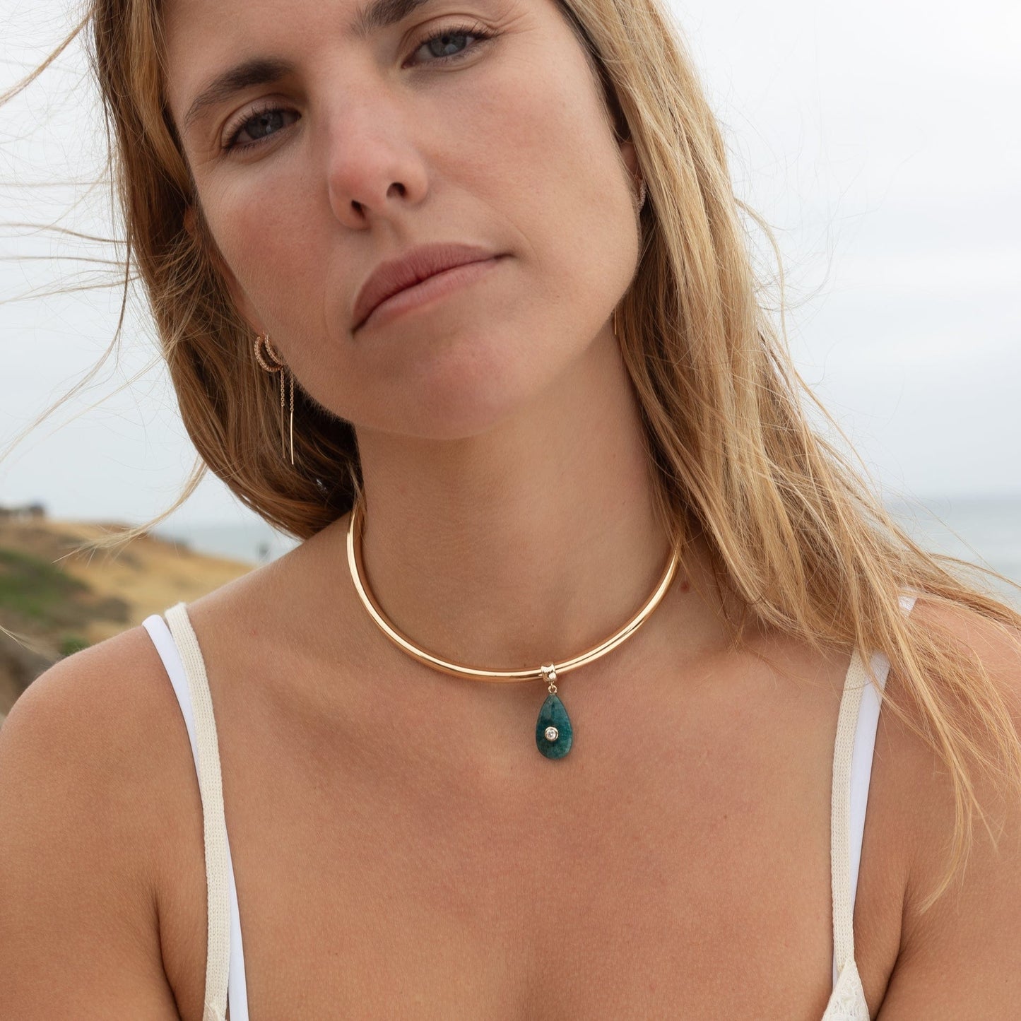 CHM-GPL Bardot Apatite Bail Charm