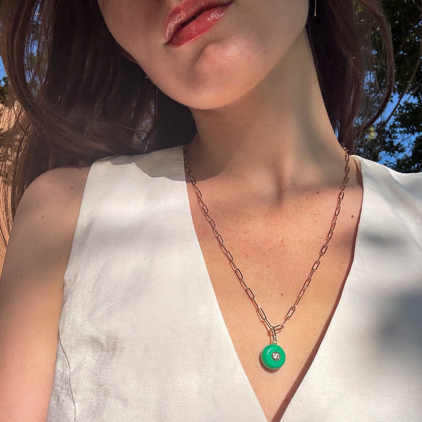 CHM-GPL Bon Bon Chrysoprase Charm