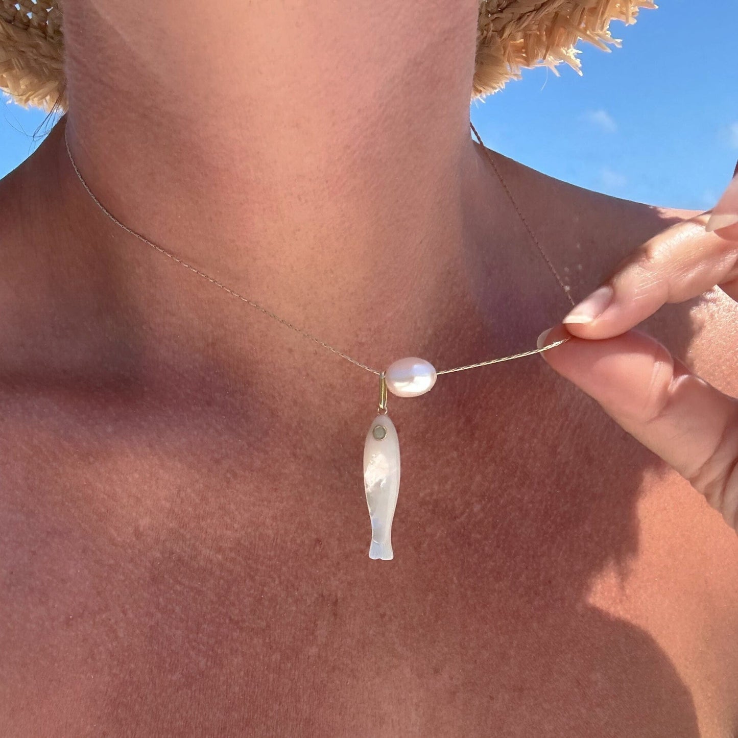 CHM-GPL Fortuna Mother of Pearl Charm