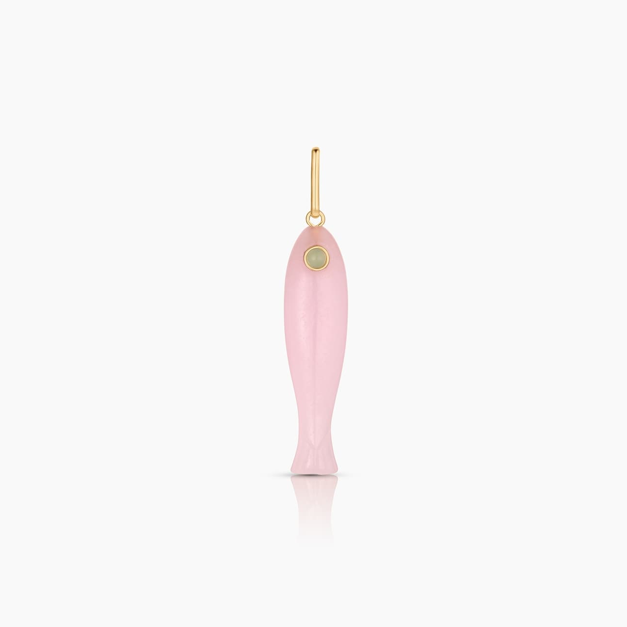 CHM-GPL Fortuna Pink Jade Charm