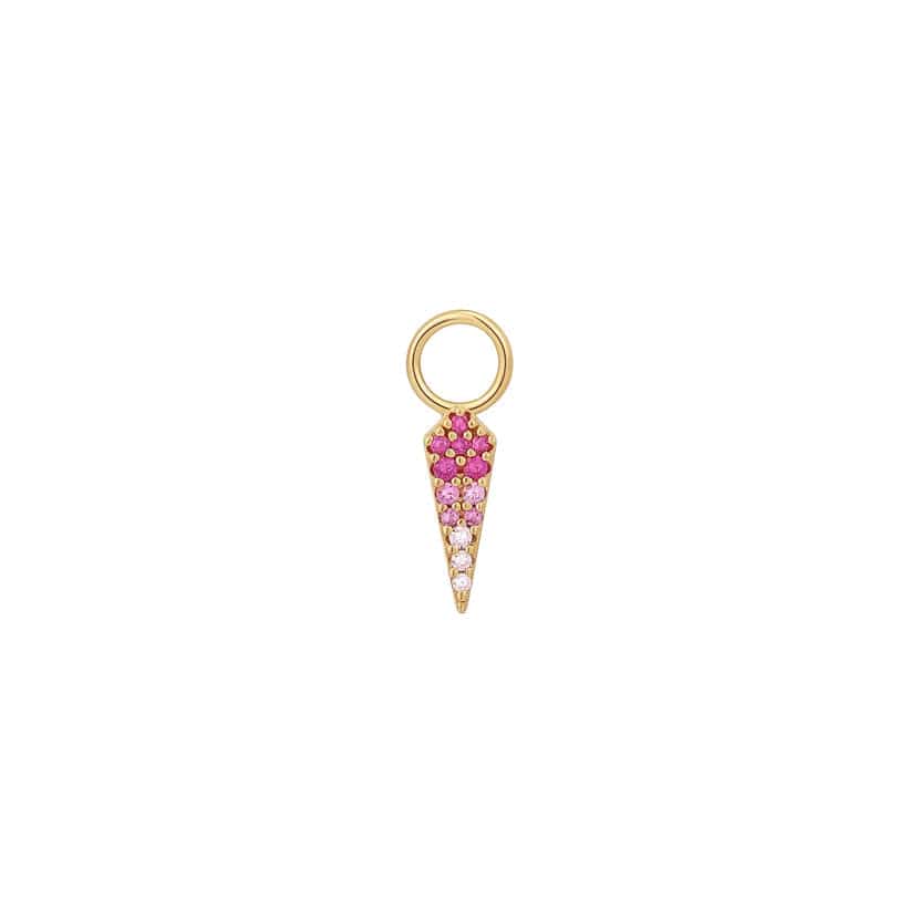 
                      
                        CHM-GPL Gold Ombré Pink Earring Charm - SOLD AS A SINGLE
                      
                    