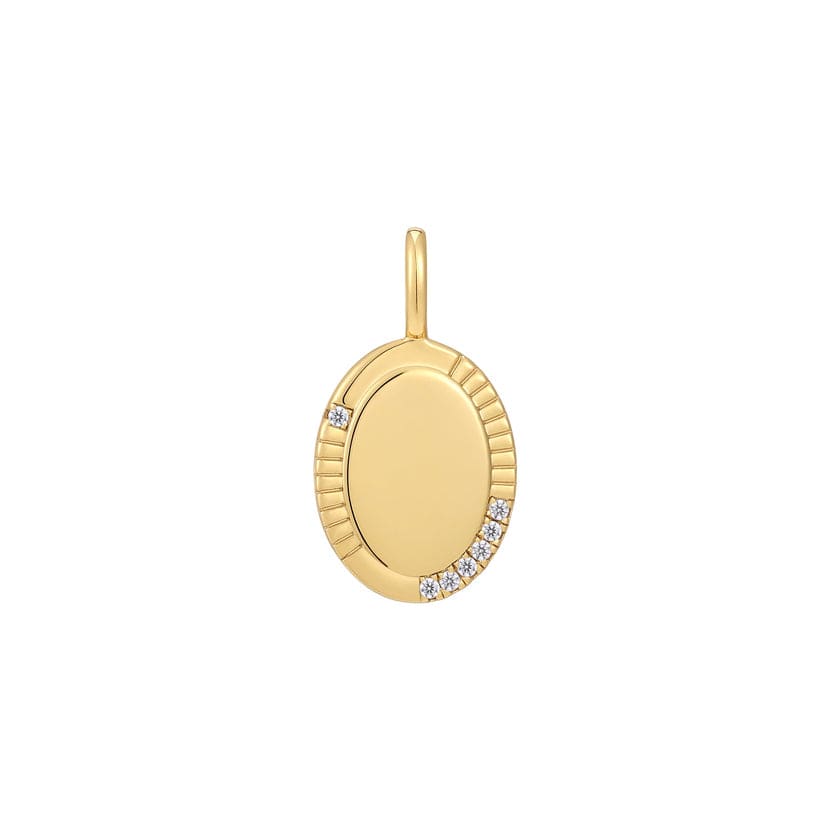 
                      
                        CHM-GPL Gold Oval Charm
                      
                    