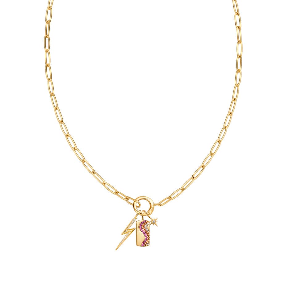 
                      
                        CHM-GPL Gold Wave Pink Sparkle Charm
                      
                    