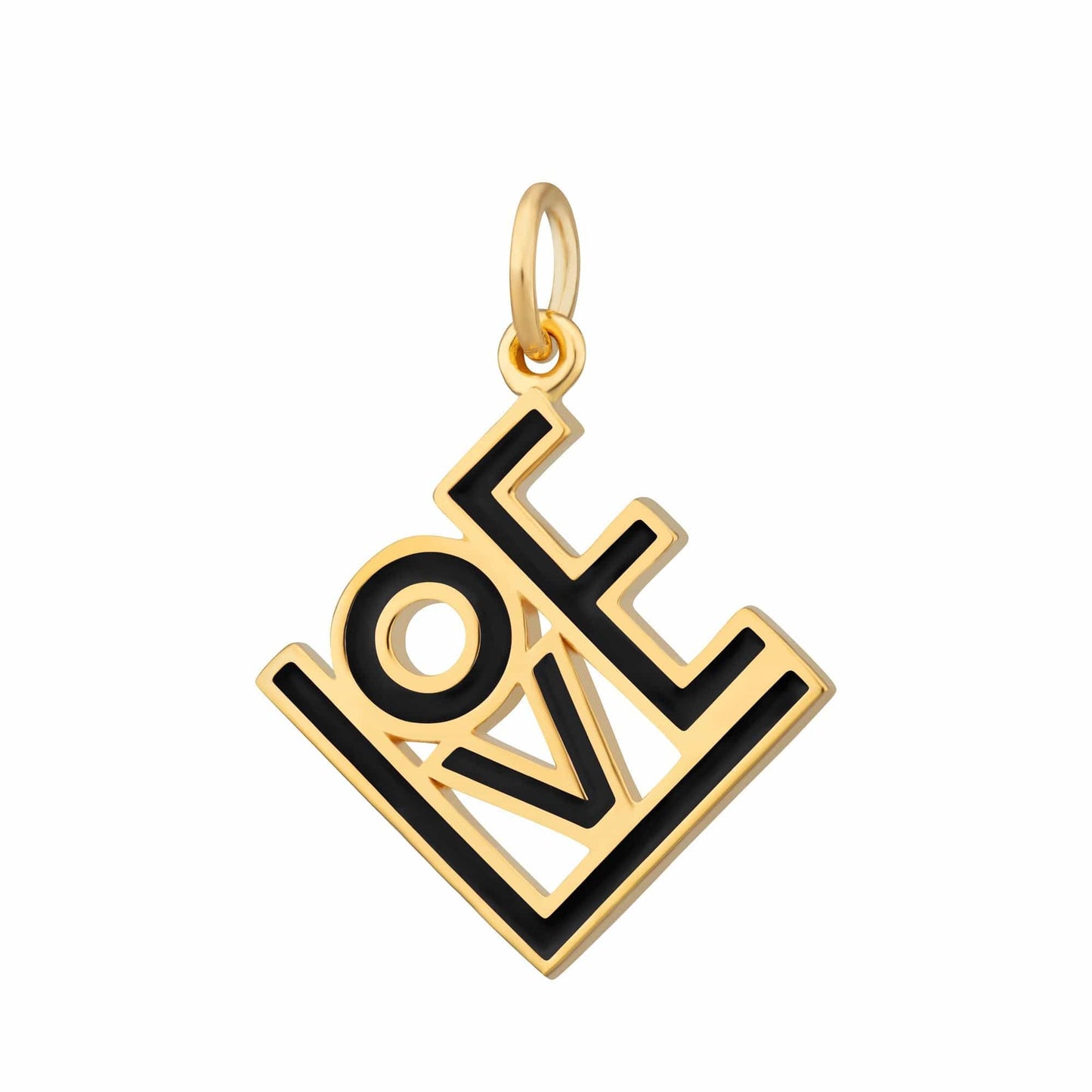 CHM-GPL LOVE Charm in Black