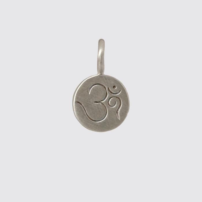 CHM Hand-etched Silver "Om" Charm