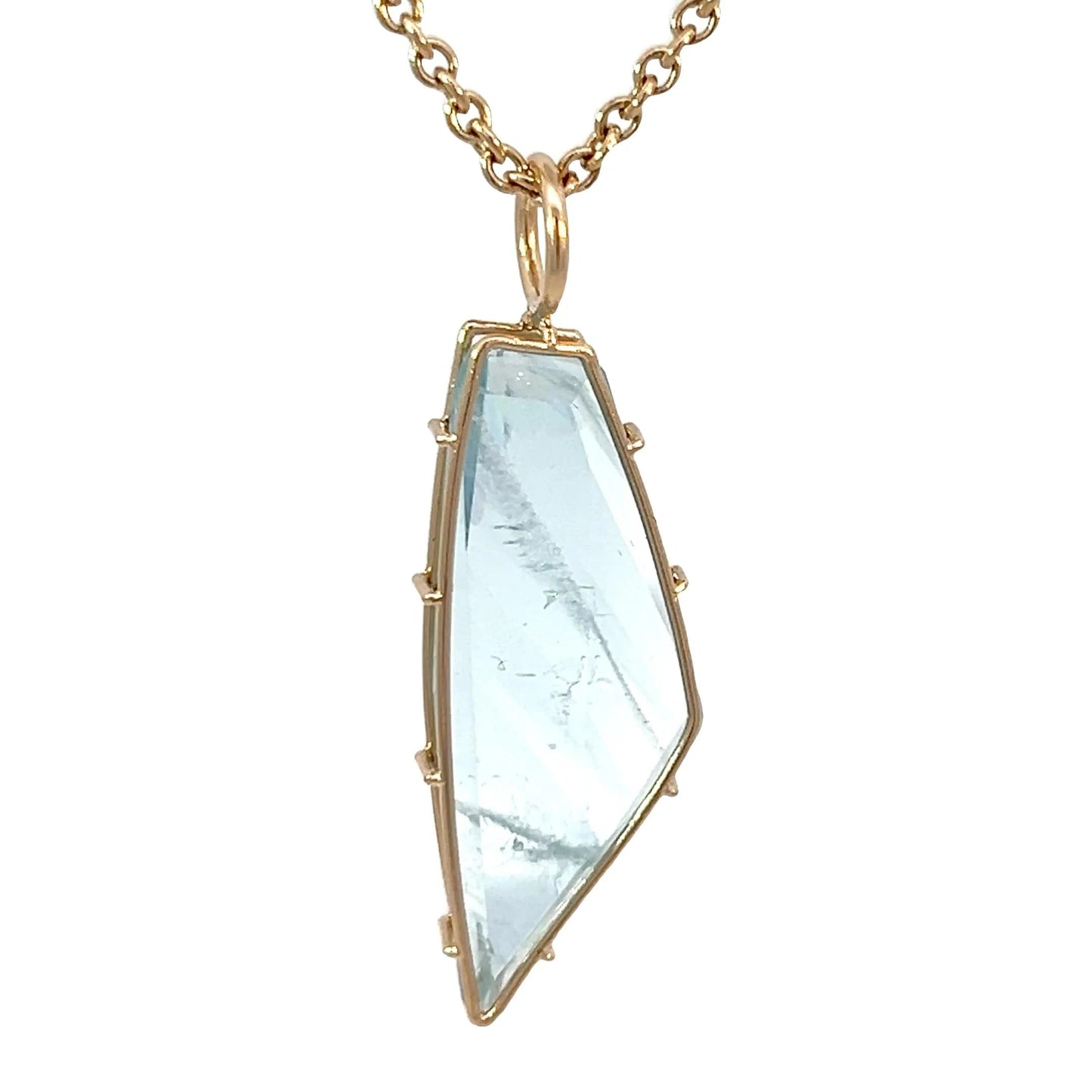 CHM Harriet Stone 9.11ct  Fancy Cut Aquamarine