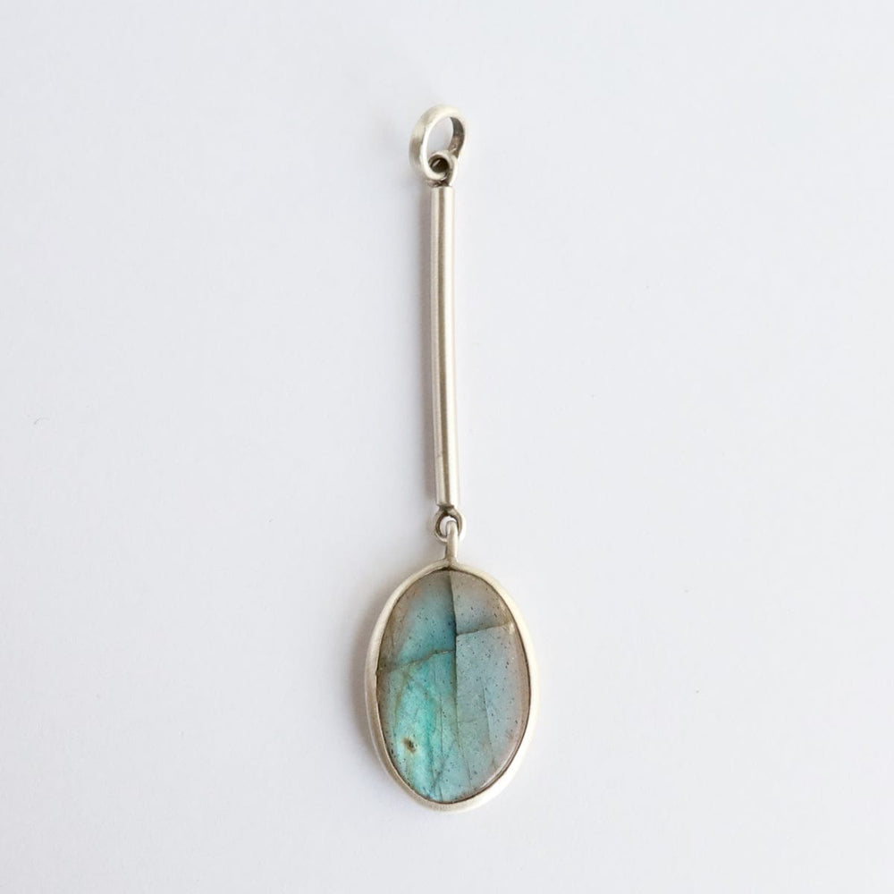 CHM Large Bar & Organic Shaped Labradorite Charm