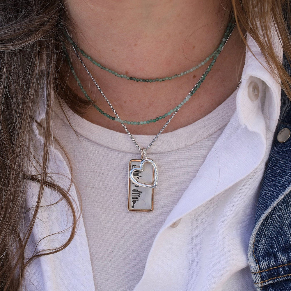
                  
                    CHM Medium Silver ID Tag Philadelphia Skyline - no dia
                  
                
