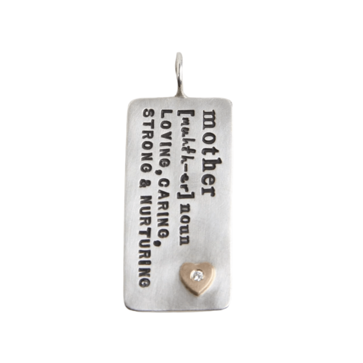 CHM Mother Definition ID Tag Charm