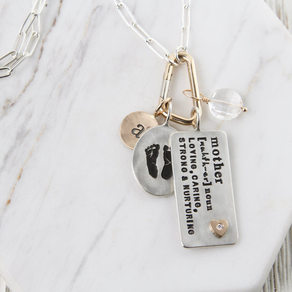 
                  
                    CHM Mother Definition ID Tag Charm
                  
                