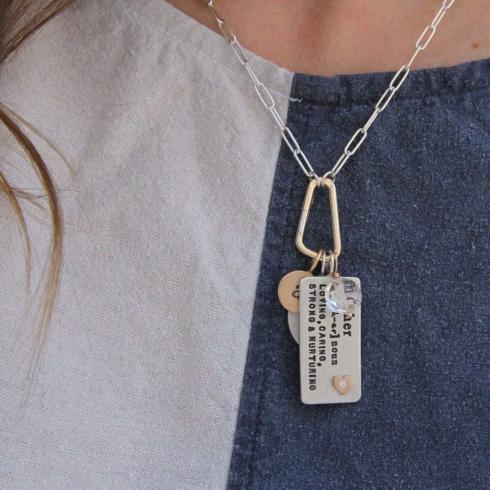 CHM Mother Definition ID Tag Charm