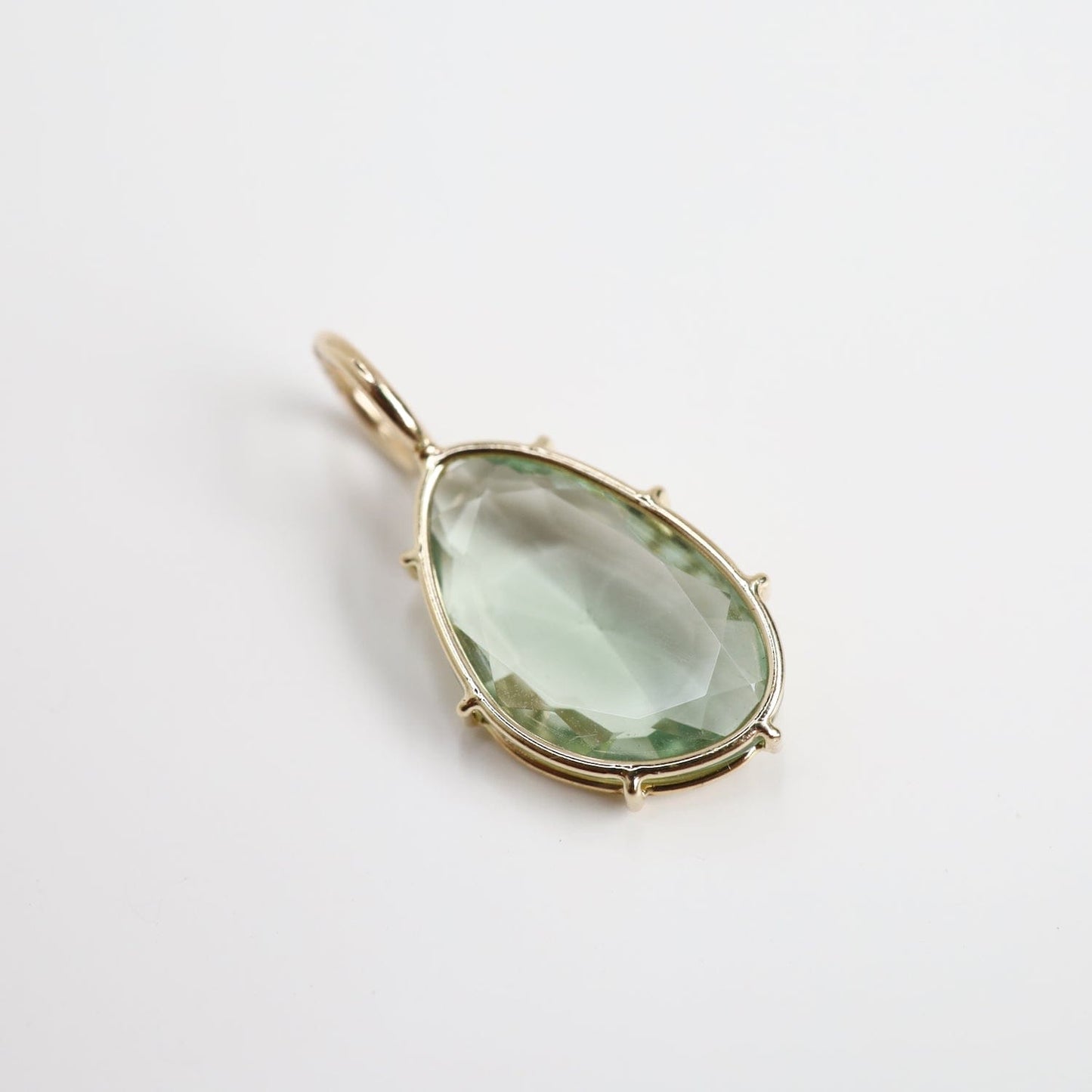 CHM One of a Kind Green Amethyst Harriet Stone Charm