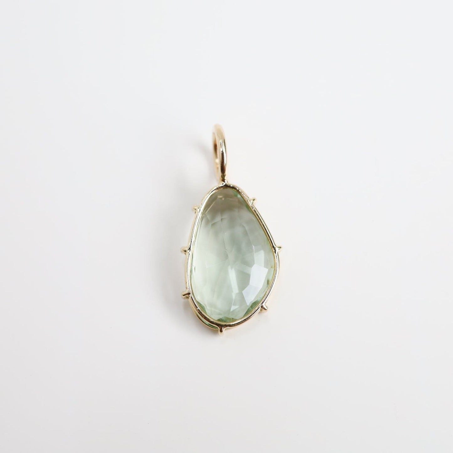 CHM One of a Kind Green Amethyst Harriet Stone Charm