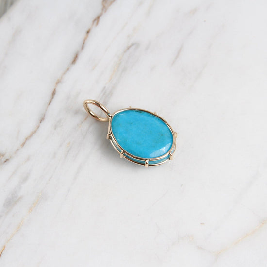 CHM One of a Kind Turquoise Harriet Stone Charm