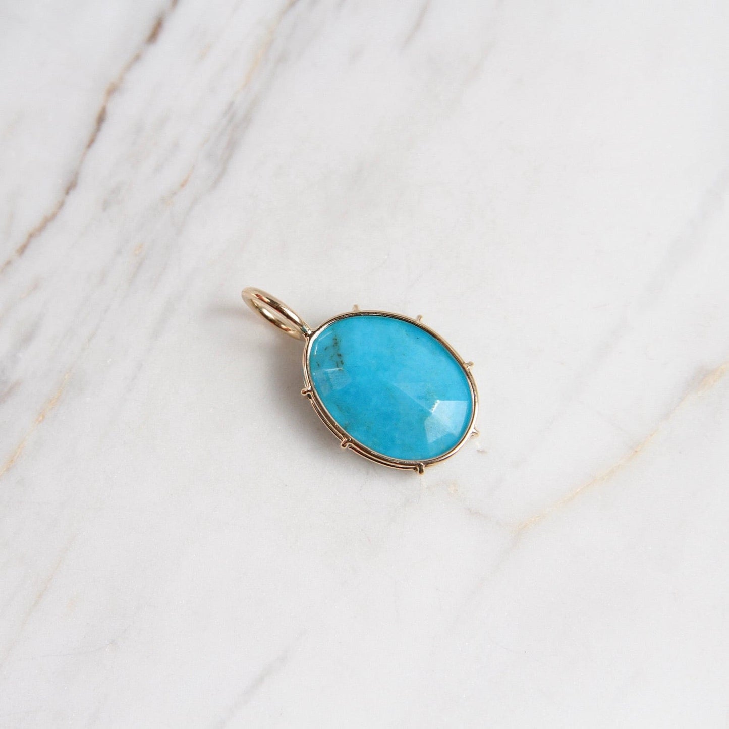 CHM One of a Kind Turquoise Harriet Stone Charm