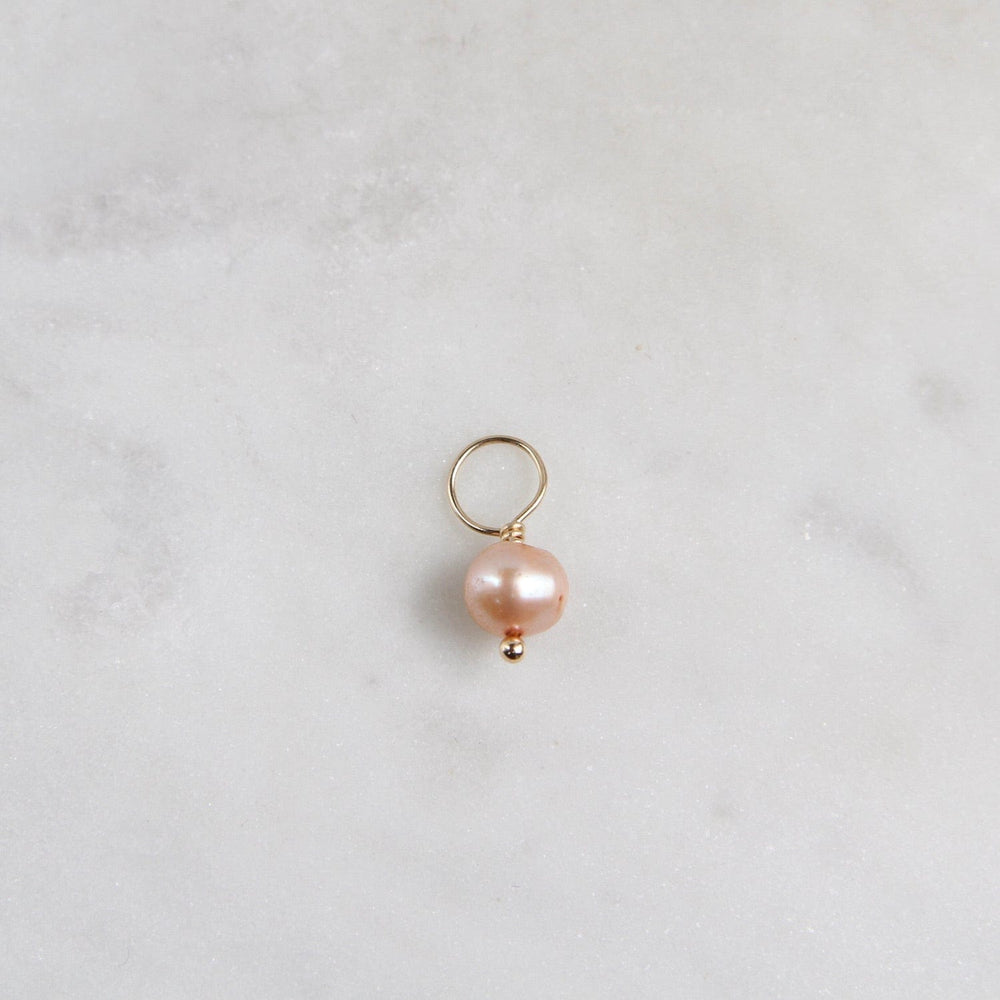 
                      
                        CHM Pink Pearl -  Unfaceted Ball Gemstone Charm
                      
                    