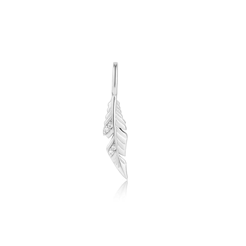 
                      
                        CHM Silver Feather Charm
                      
                    