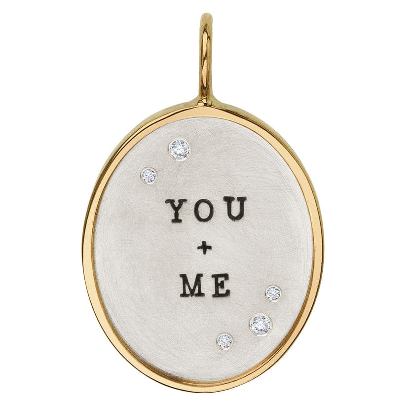 
                  
                    CHM Silver & Gold You + Me Oval Charm
                  
                