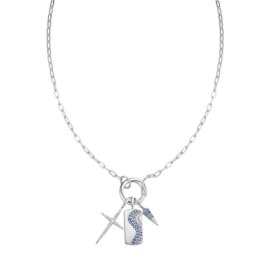 
                      
                        CHM Silver Ombré Blue Charm
                      
                    