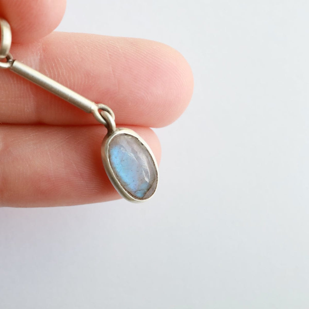 
                  
                    CHM Small Bar & Organic Shaped Labradorite Charm
                  
                