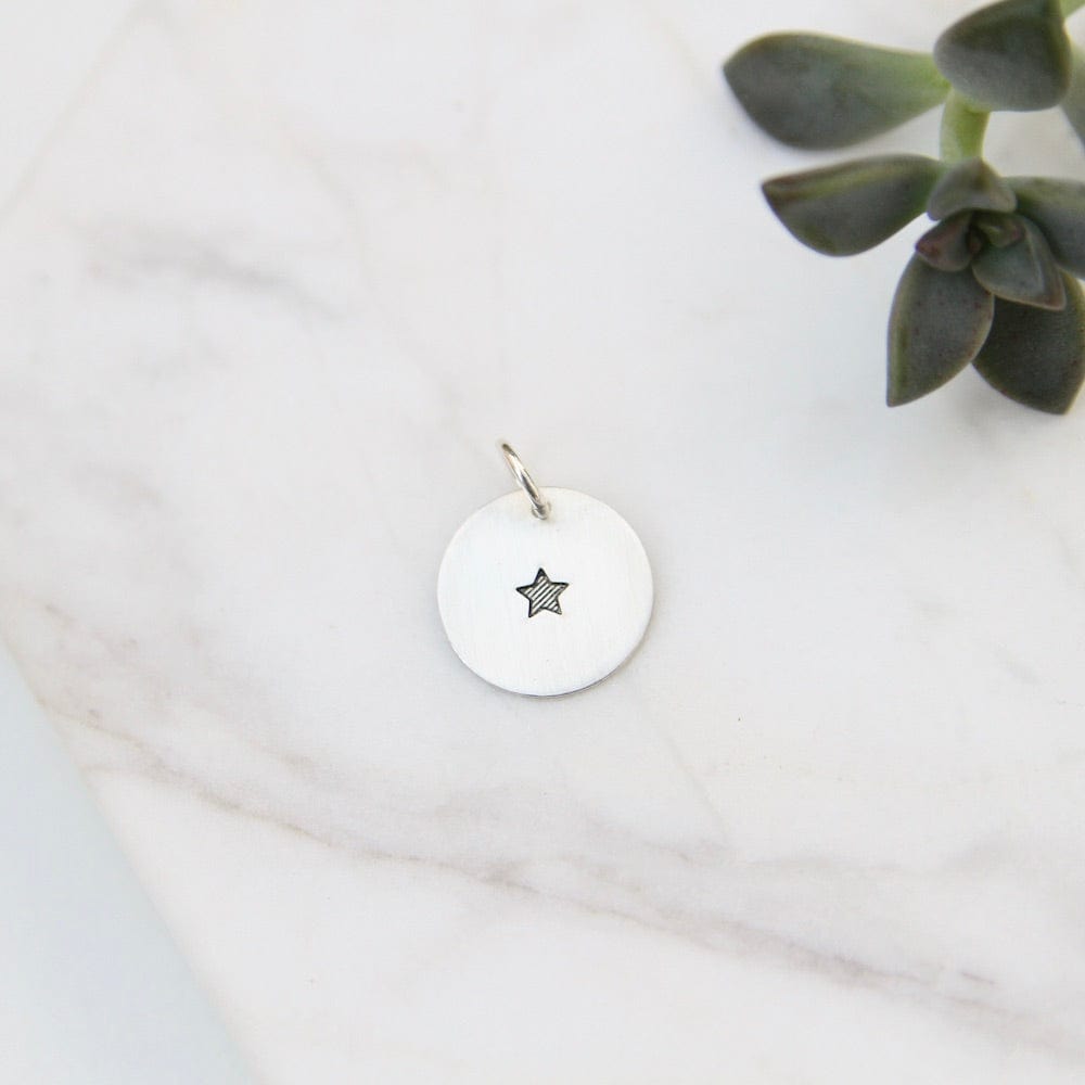 CHM Small Disk With Hand Stamped Star