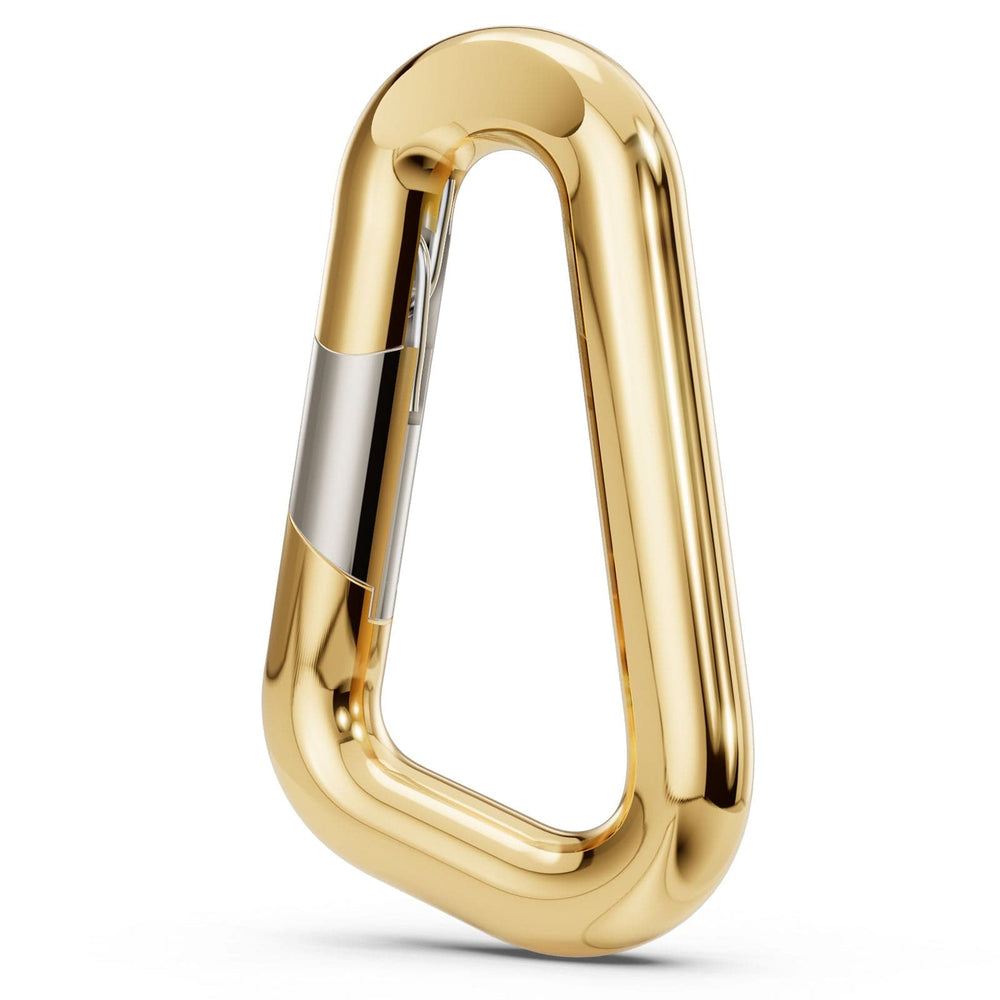 CHM Small Yellow Gold Carabiner Hinge