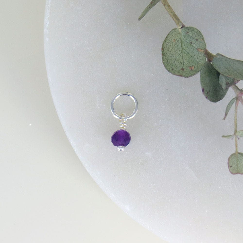 Load image into Gallery viewer, CHM TINY FEBRUARY BIRTHSTONE - AMETHYST
