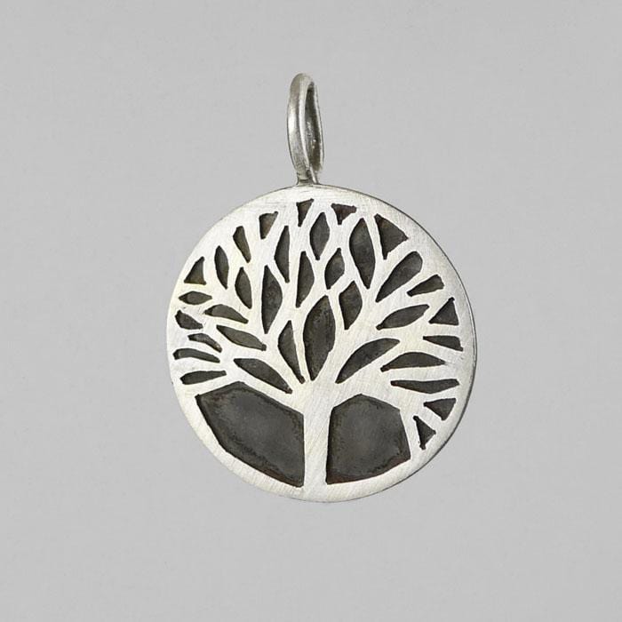 Load image into Gallery viewer, CHM Tree of Life Charm - Sterling Silver
