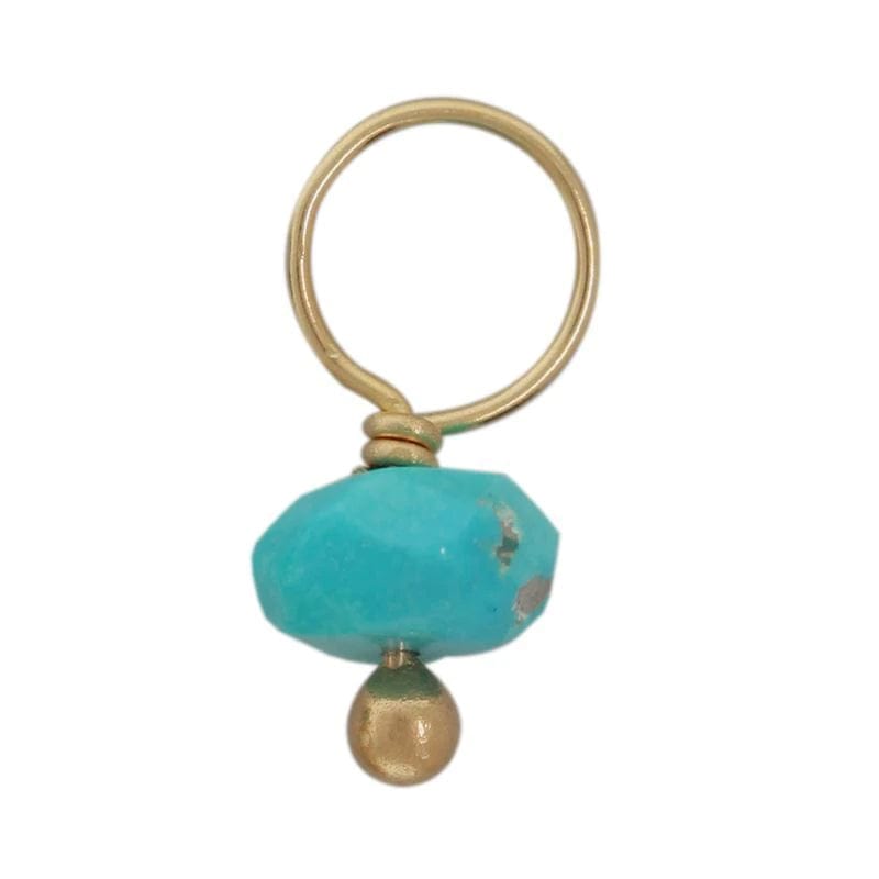 CHM Turquoise Gemstone Charm