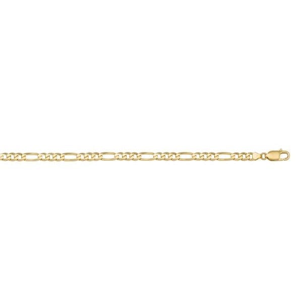 
                      
                        CHN-10K 10k Yellow Gold HOllow 3.7mm Figaro Link Chain - 1
                      
                    