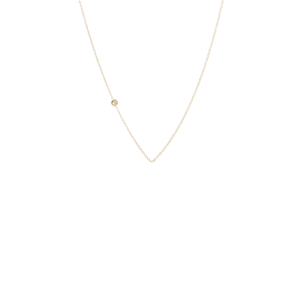 
                  
                    CHN-14K 14k Gold Chain with an Offset Floating 2mm White Diamond
                  
                