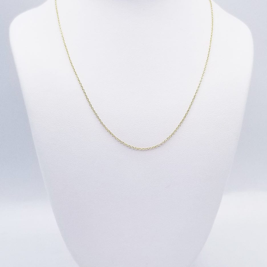 CHN-14K 14k Gold Delicate Cable Chain