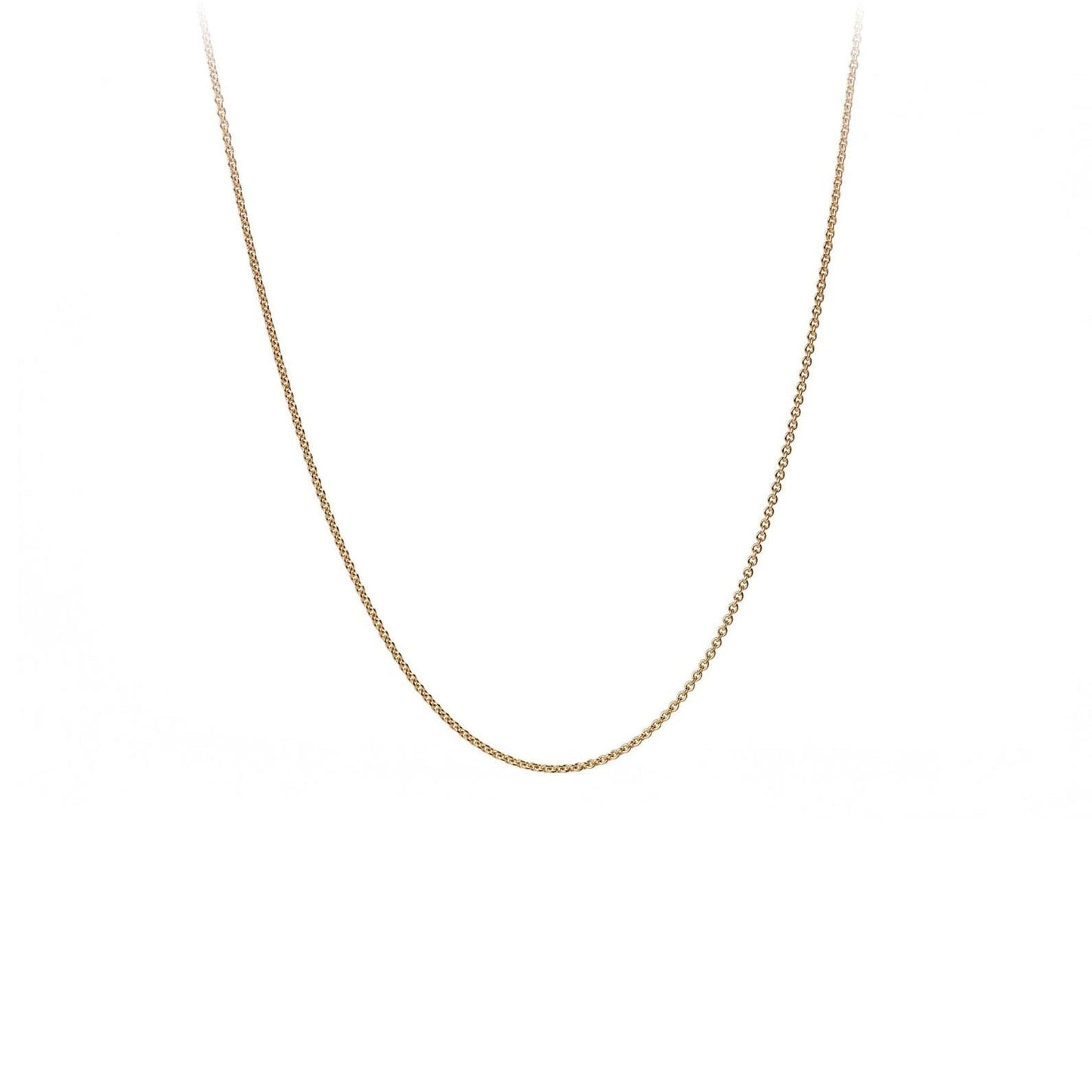 CHN-14K 14K Gold Fine Cable Chain - 16" or 18"