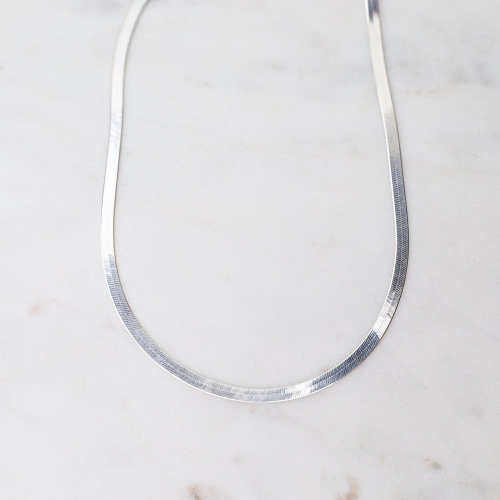 
                      
                        CHN 16" Sterling Silver Herringbone Chain
                      
                    