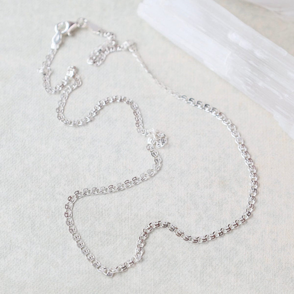 
                      
                        CHN 16" Sterling Silver Love Link Chain
                      
                    