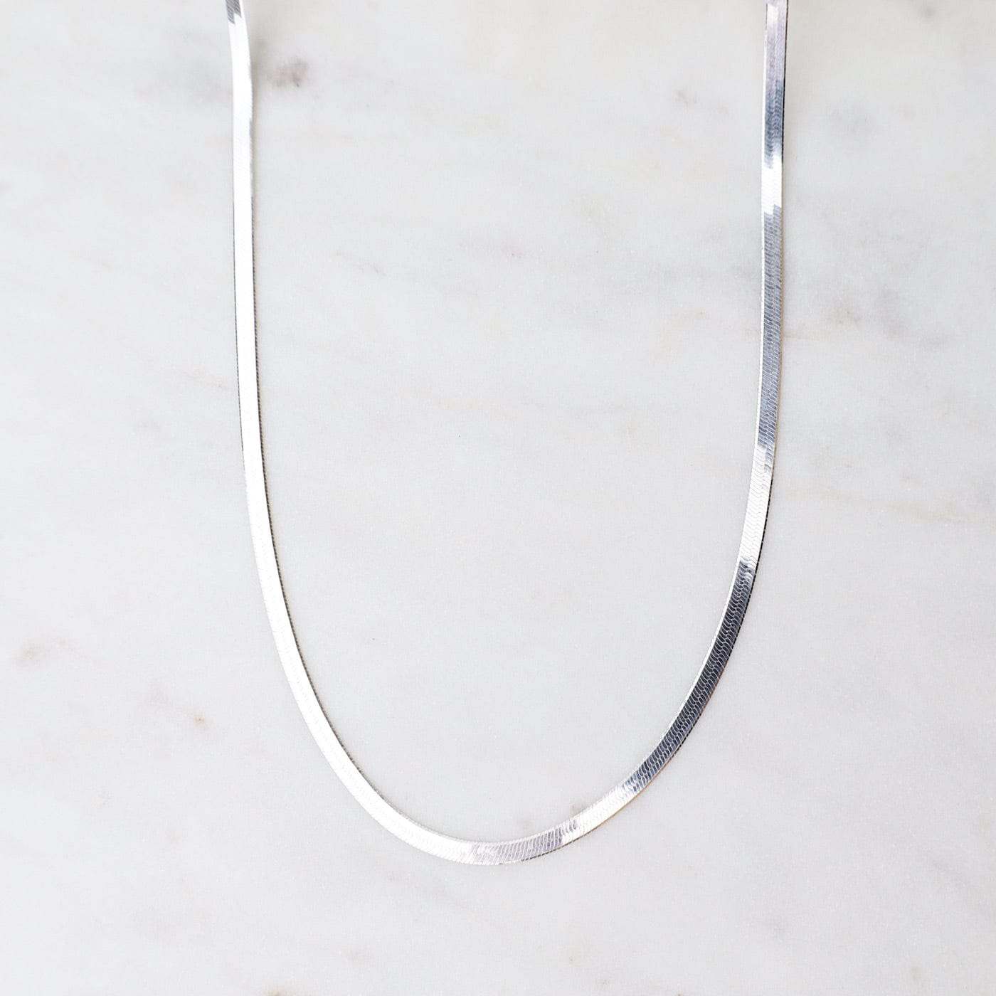 CHN 18" Sterling Silver Herringbone Chain