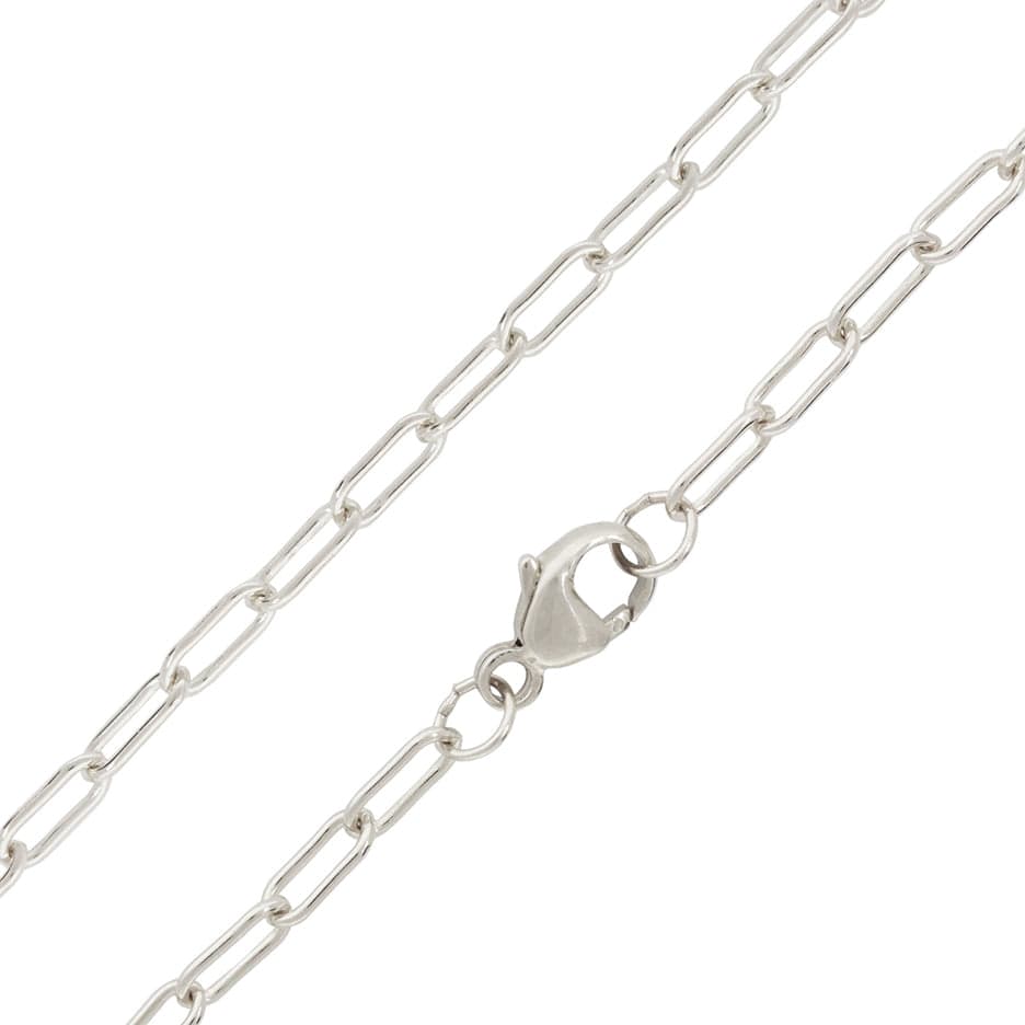 
                      
                        CHN 18" Sterling Silver Link Chain
                      
                    