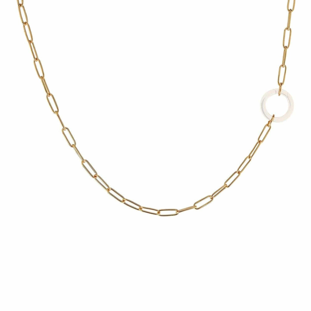 
                  
                    CHN 2.9mm Gold Link Chain with Clasp - No Hinge
                  
                