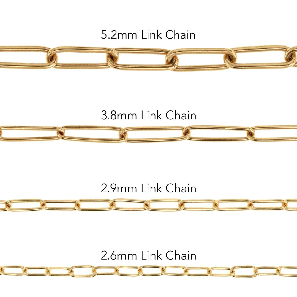 
                  
                    CHN 2.9mm Gold Link Chain with Clasp - No Hinge
                  
                