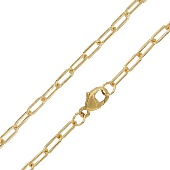 CHN 20" 2.6mm Yellow Gold Link Chain