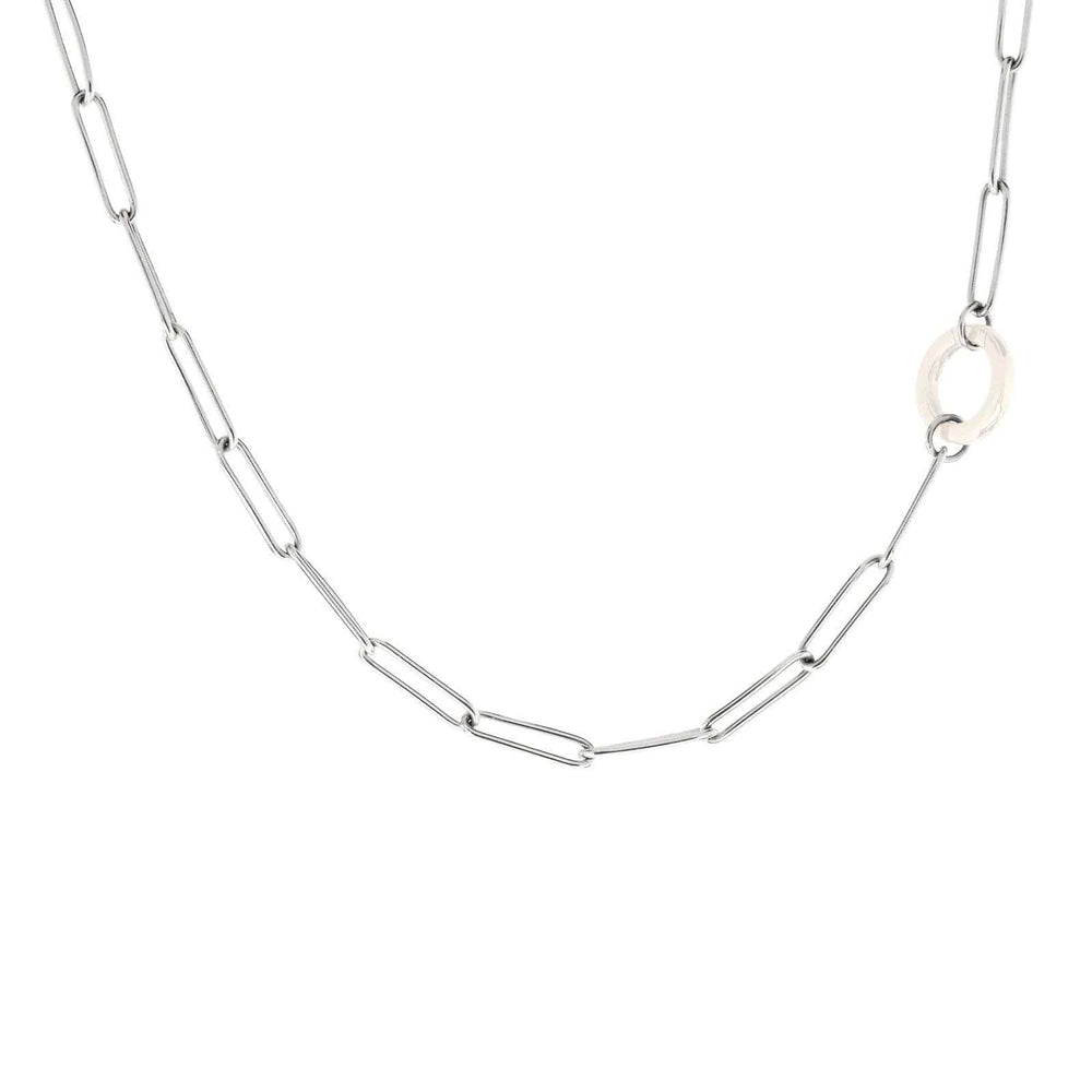 
                  
                    CHN 3.8mm Silver Link Chain With Clasp - No Hinge
                  
                