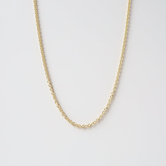 CHN-GPL Gold Plated Rolo Chain - 30"
