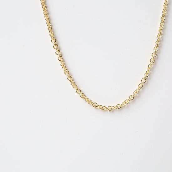 CHN-GPL Gold Plated Rolo Chain - 30"