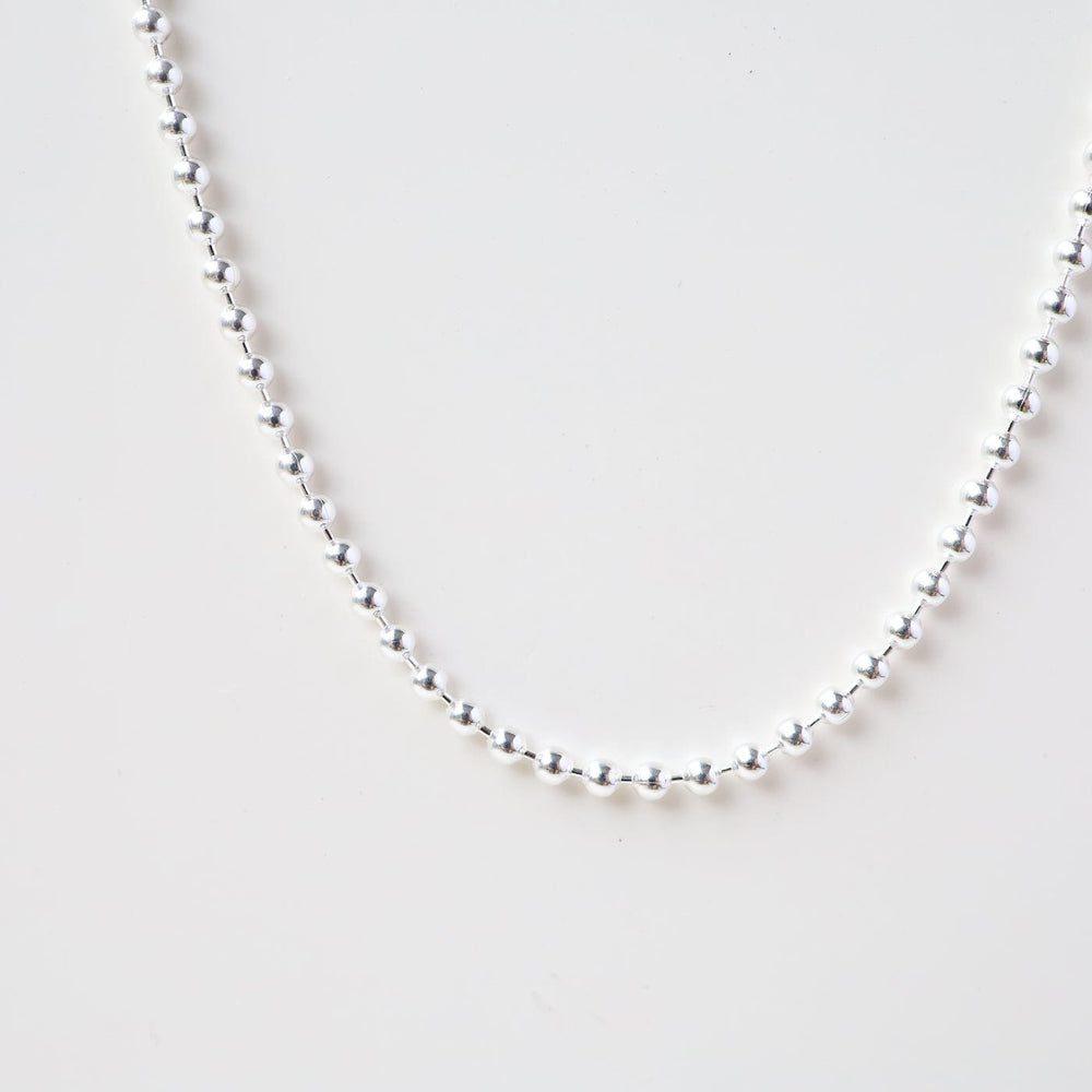 
                      
                        CHN Sterling Silver Ball Bead Chain - 24"
                      
                    