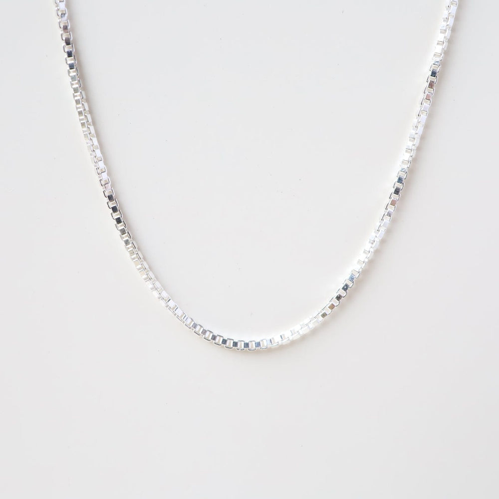 
                      
                        CHN Sterling Silver Box Chain - 24"
                      
                    