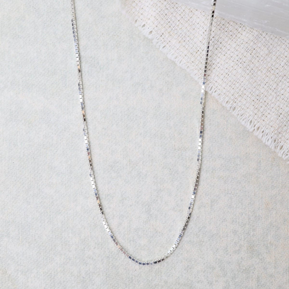 
                      
                        CHN Sterling Silver Box Chain 24"
                      
                    