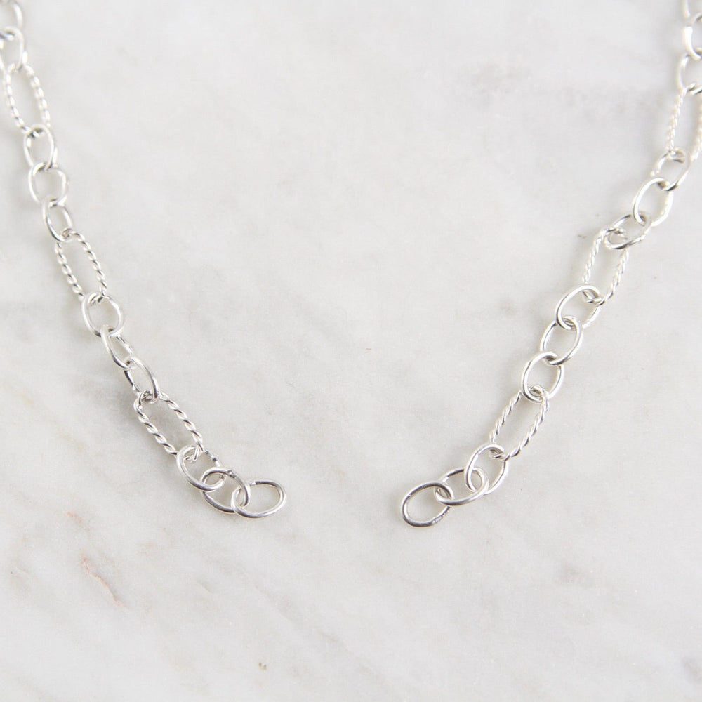 
                  
                    CHN Sterling Silver Chain with No Clasp ~ For Carabiners & Clip Hinges
                  
                