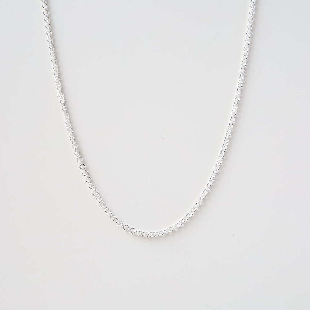 
                      
                        CHN Sterling Silver Rolo Chain - 16"
                      
                    