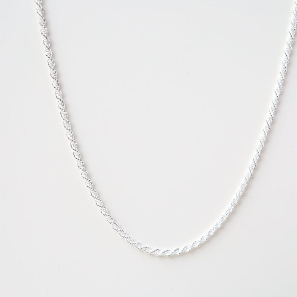 
                      
                        CHN Sterling Silver Rope Chain - 16"
                      
                    